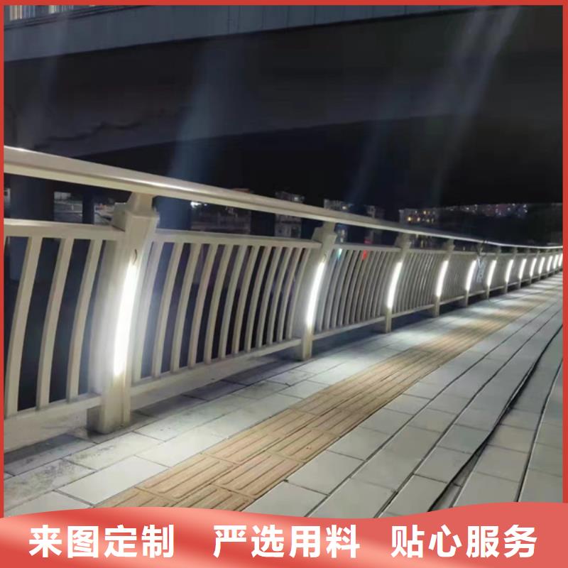 灯光护栏人行道灯光栏杆细节展示