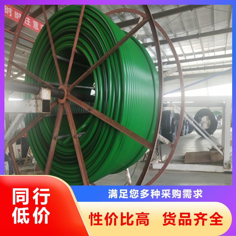 HDPE硅芯管PE给水管生产安装