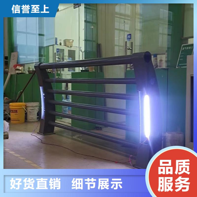 灯光护栏_钢板立柱精工细致打造