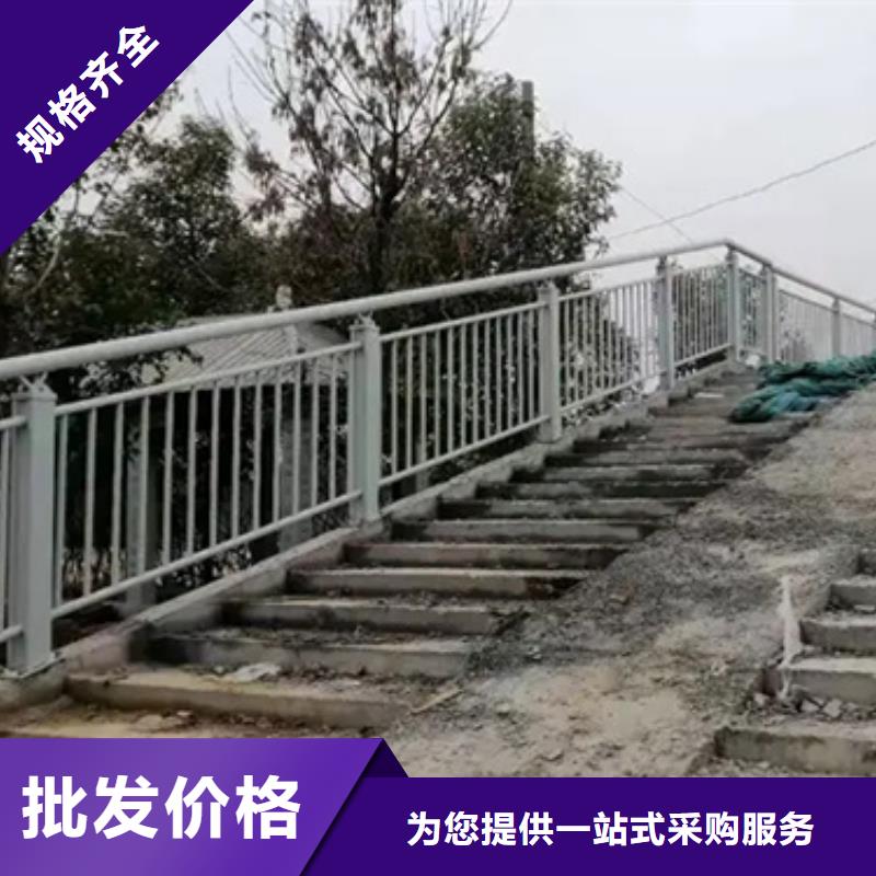 铝合金护栏立柱桥梁防撞护栏做工细致