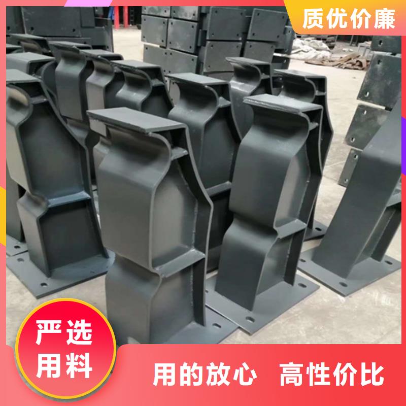 桥梁护栏立柱钢板立柱使用寿命长久