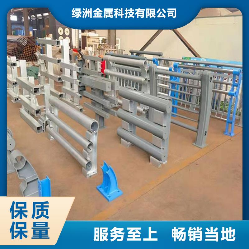 桥梁护栏立柱外覆不锈钢复合管匠心工艺