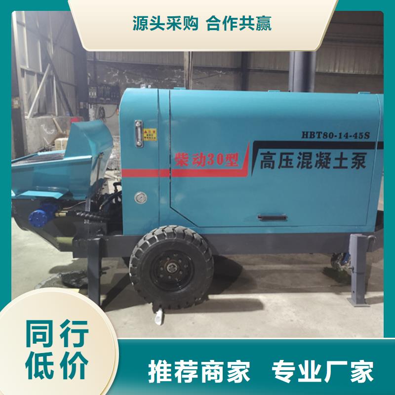 二次构造柱泵微型混凝土泵专业厂家