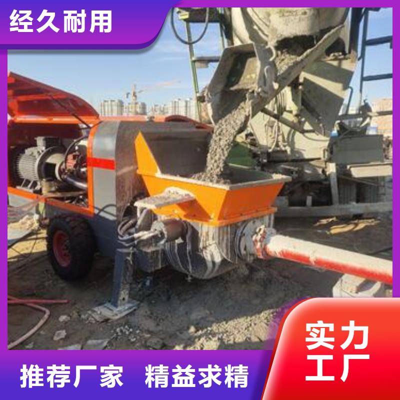 小型混凝土泵 钢筋混凝土浇筑国标检测放心购买