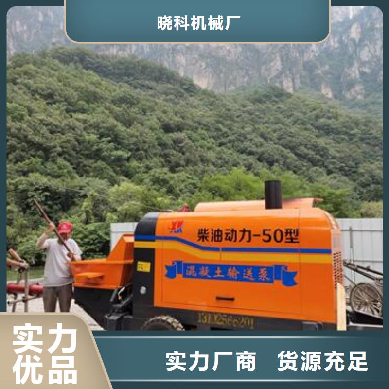 小型混凝土泵_细石混凝土输送泵  专业的生产厂家