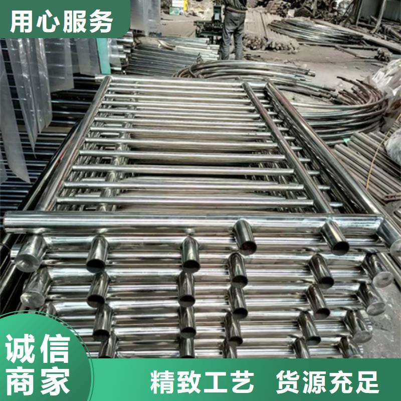 不锈钢复合管护栏,桥梁防撞立柱质检严格放心品质