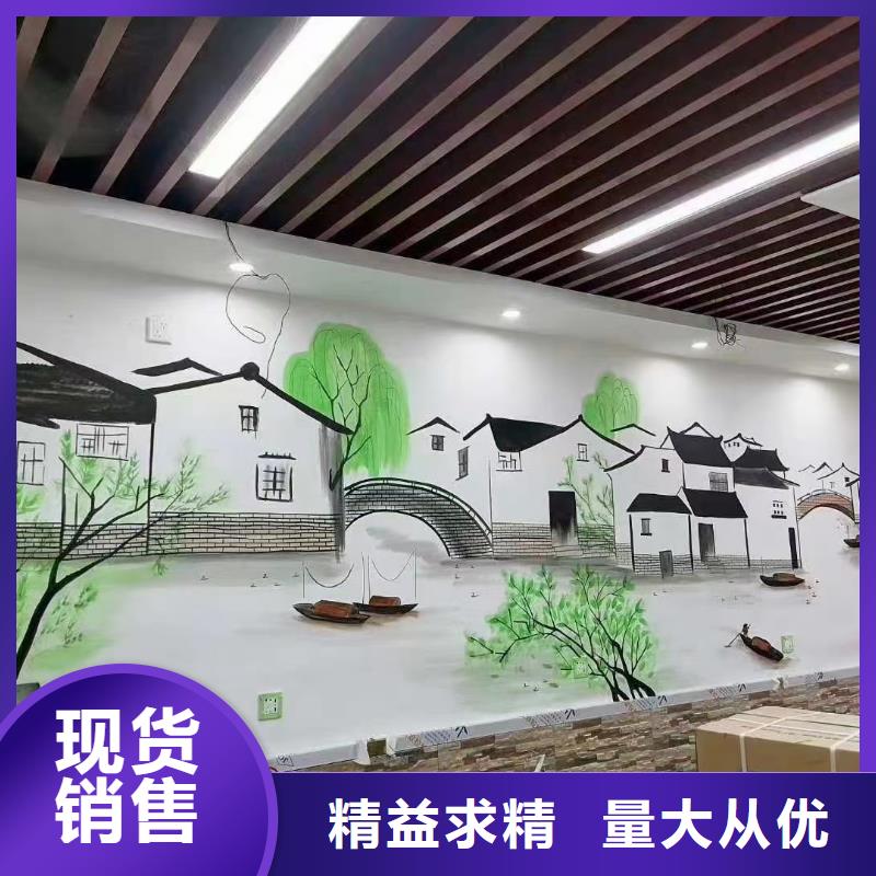 墙绘彩绘手绘墙画壁画墙体彩绘古建筑彩绘货源报价