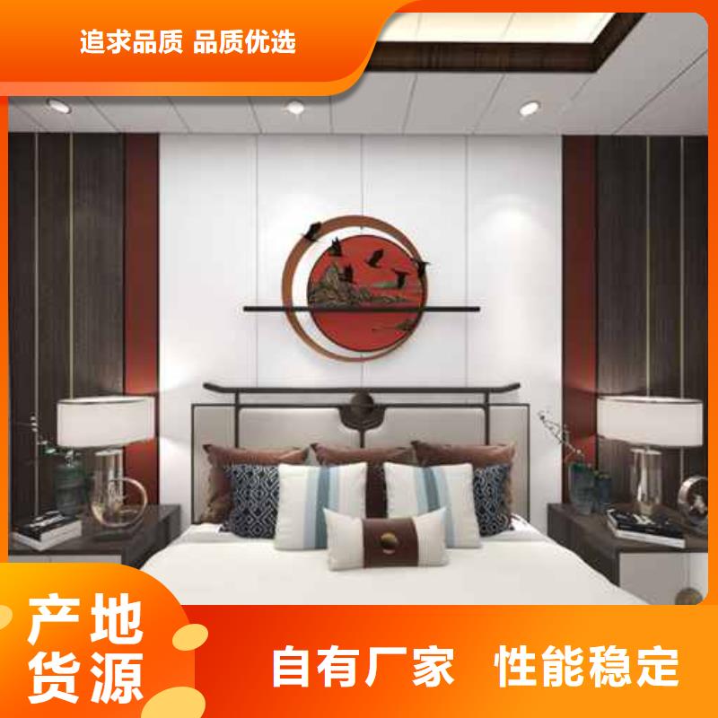 竹木纤维集成墙板实心快装护墙板生产经验丰富