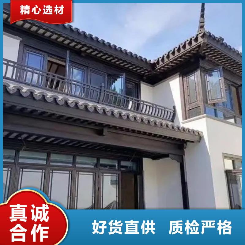 【铝代木古建石狮栏杆扶手现货销售】