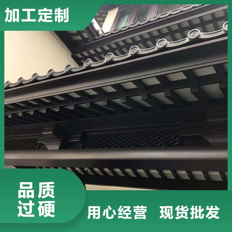 【铝代木古建】古建六角凉亭厂家规格全