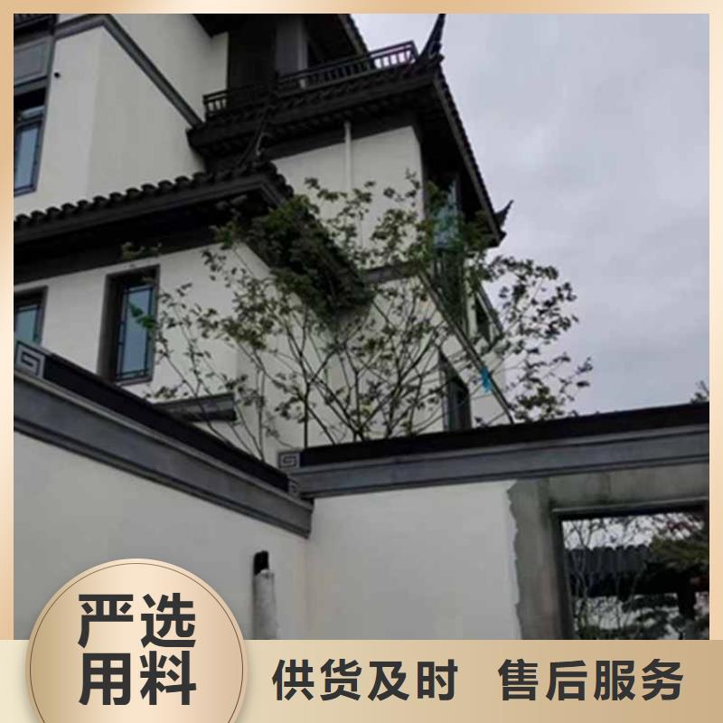 古建亭廊古建铝代木满足客户所需