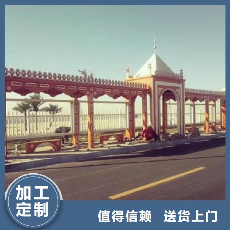 公交站台制作太阳能阅报栏出货及时