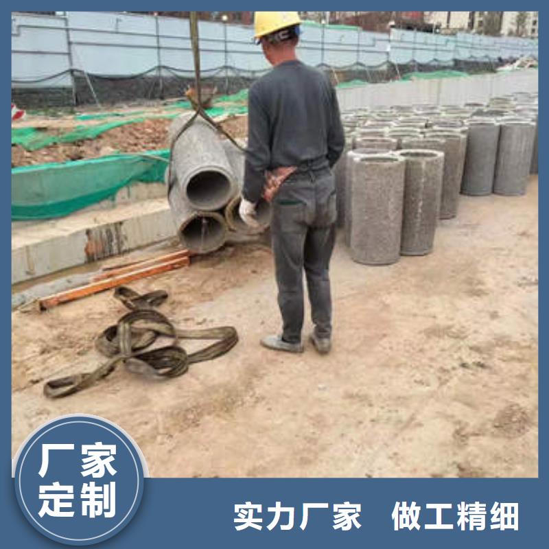 水泥管圆孔透水井管厂家实力大