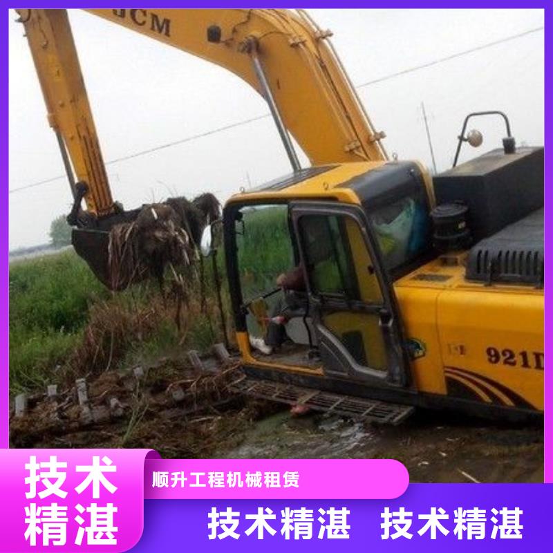 水上挖掘机租赁出租水陆挖机实力商家