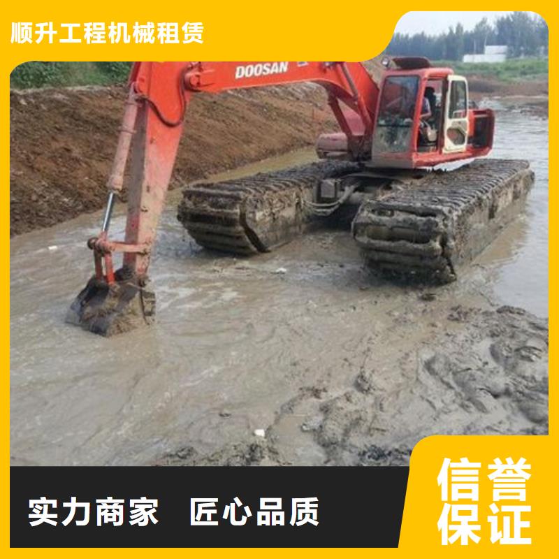 水上挖掘机租赁-【湿地挖机租赁】实力团队