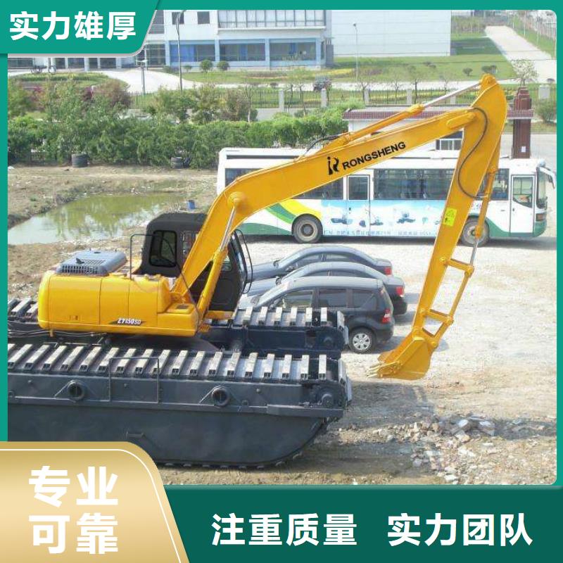 水上挖掘机租赁出租湿地挖机快速响应