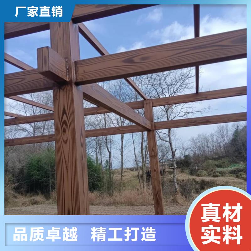 仿古园林建筑木纹漆厂家施工