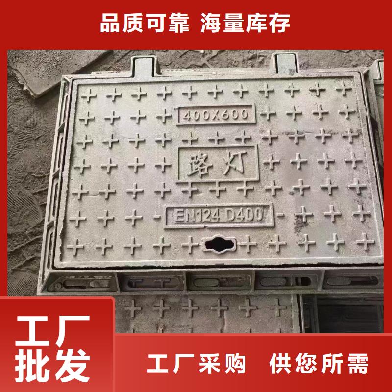 双开球墨铸铁井盖500*1000按需定制畅销全国