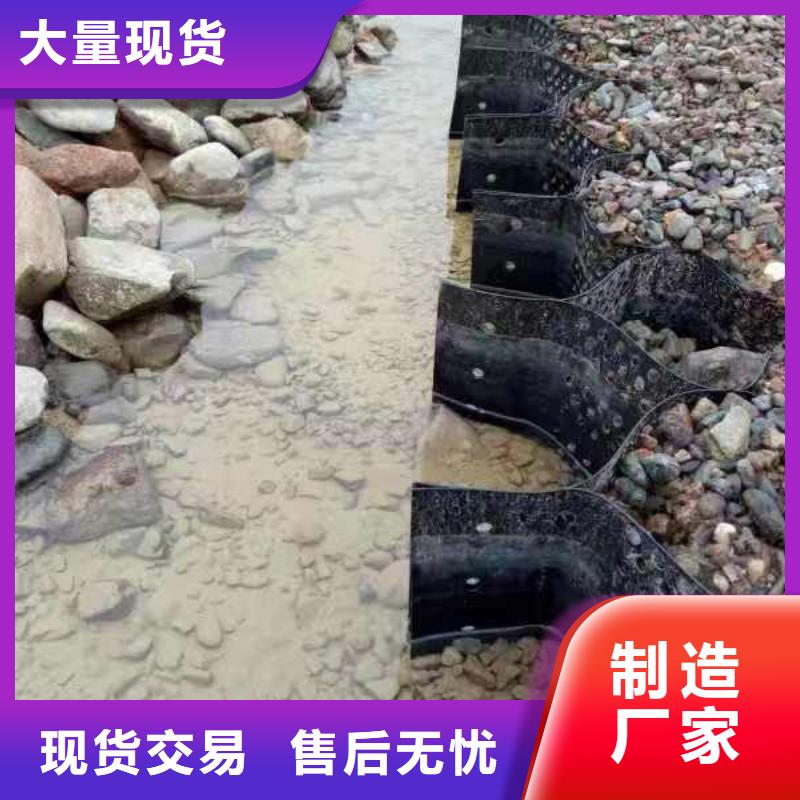 蜂巢格室双向塑料土工格栅质量上乘