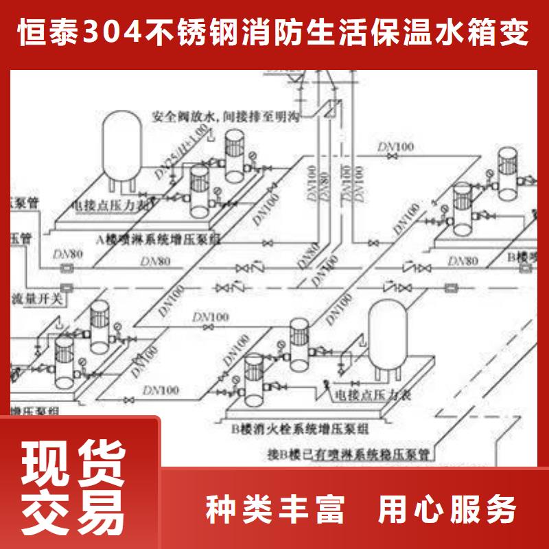 【稳压设备】-无负压变频供水设备可定制有保障-恒泰304不锈钢消防生活保温水箱变频供水设备(玉林市分公司)|覆盖地域陆川|兴业|桂林|防城港|崇左|百色|来宾|贺州