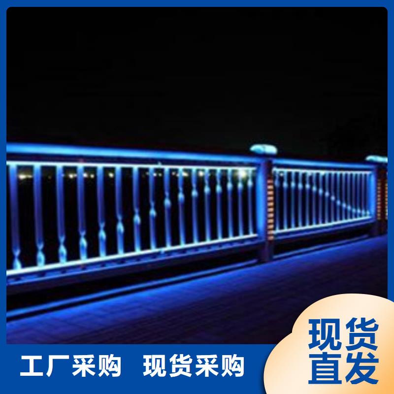 桥梁景区灯光护栏_桥梁防撞护栏按需设计