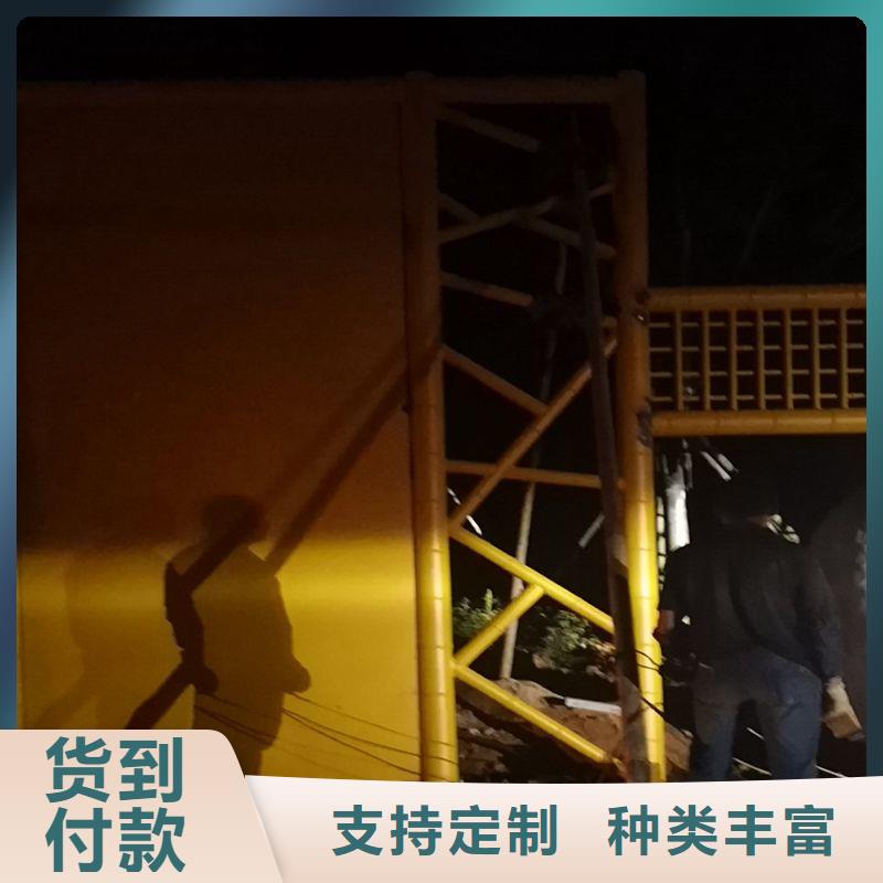 网红公交站台加工做工精细