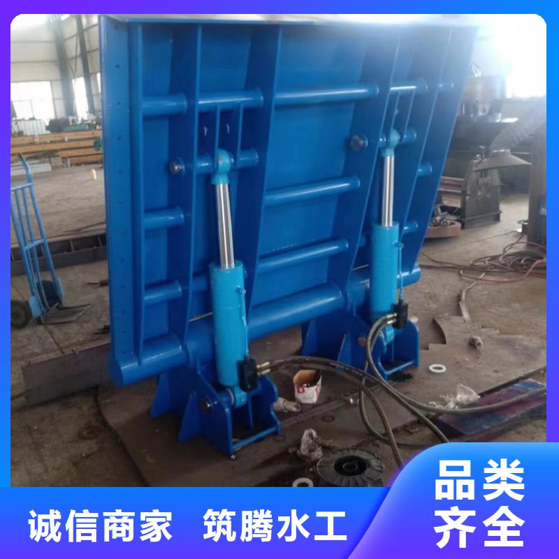 液压自控翻板闸门细节展示