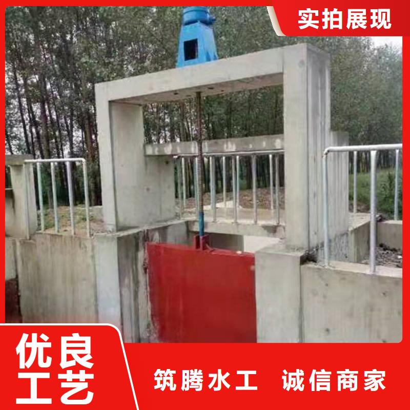 双向镶铜铸铁闸门用心经营